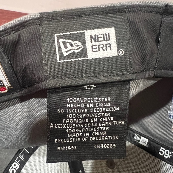 New Era, 59Fifty Fitted Hat, Oakland Athletics, Grey - Picture 10 of 10